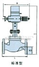 Electric small signle seat, sleeve regulative valve constructral diagram(pic3)