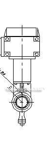 ZAJV electronic type electric v-type regulating ball valve constructral diagram (pic1)