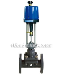 Electric diaphragm regulative valves