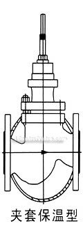 Pneumatic diaphragm signle seat, sleeve regulative valve constructral diagram(pic2)