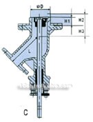 upper sealing unitary (equipped with reaction actuator)