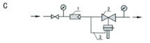 Self-reliance pressure regulator  installation diagram(pic3)