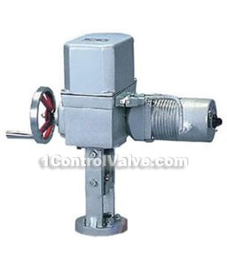 Straight stroke electric actuator