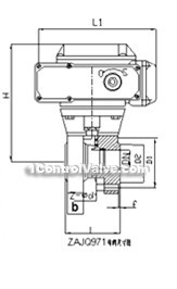 ZAJQ electric adjustable ball valve(pic4)