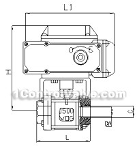 ZAJQ electric adjustable ball valve(pic5)